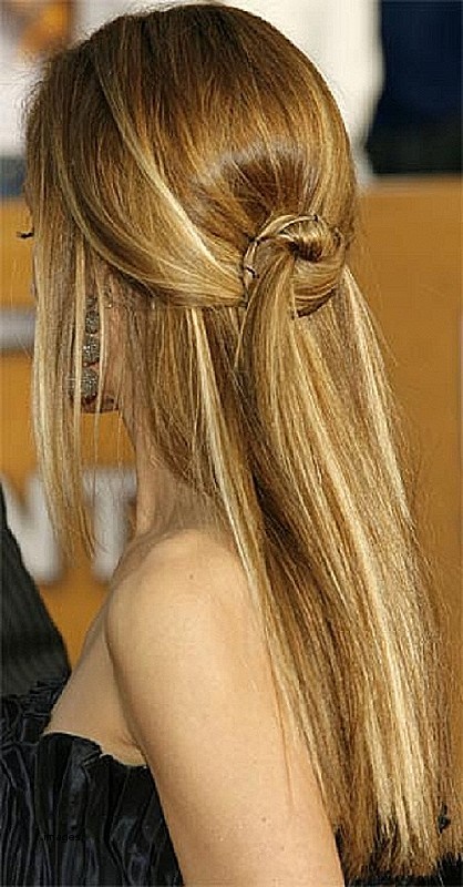 Simple Prom Hairstyles for Long Straight Hair